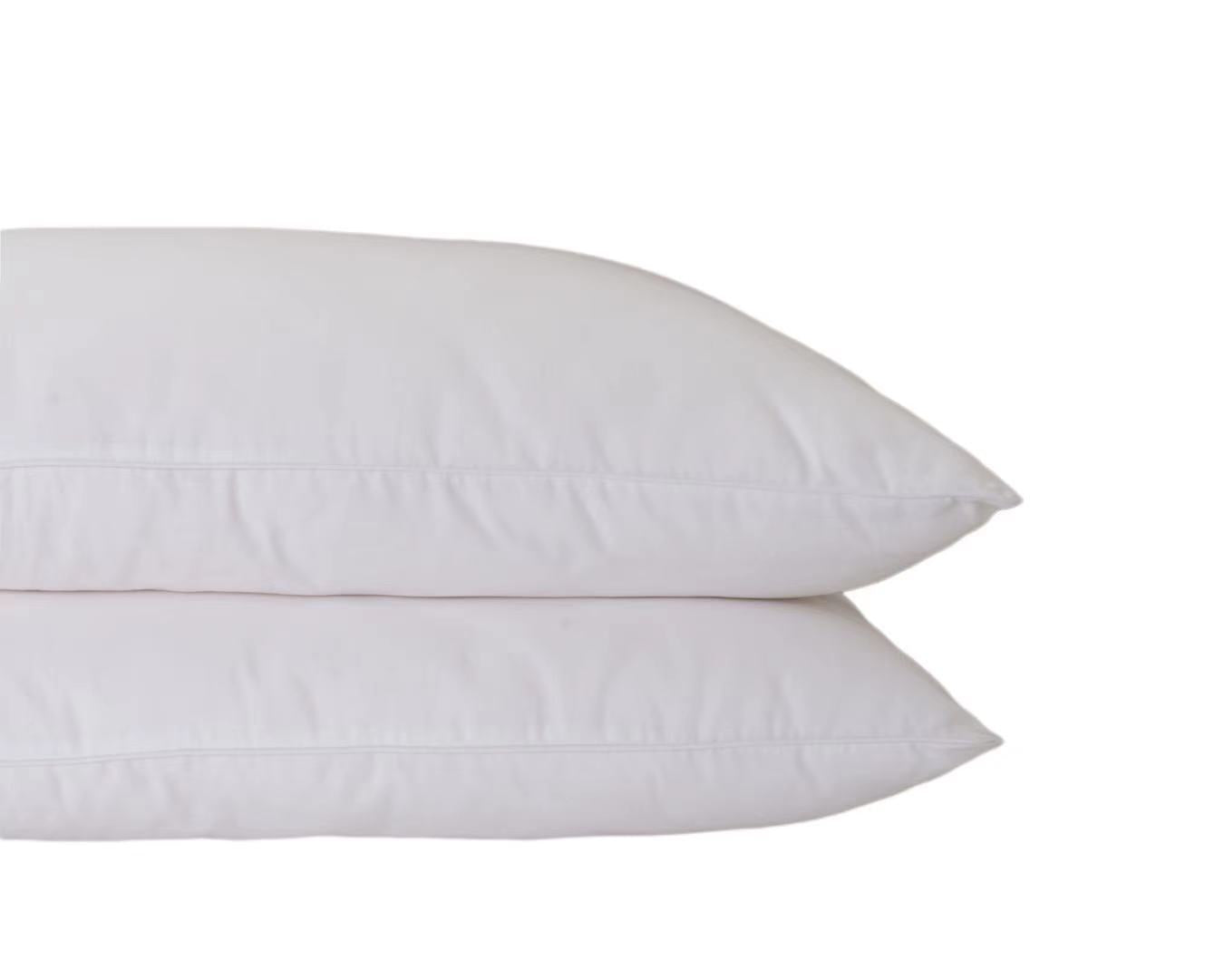 Silk Pillow With Cotton Shell